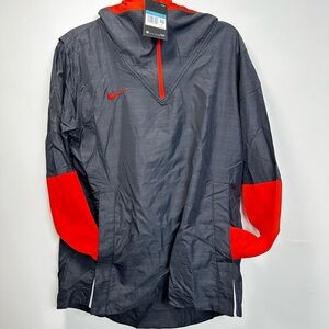 Nike Men's Red and Gray Jacket